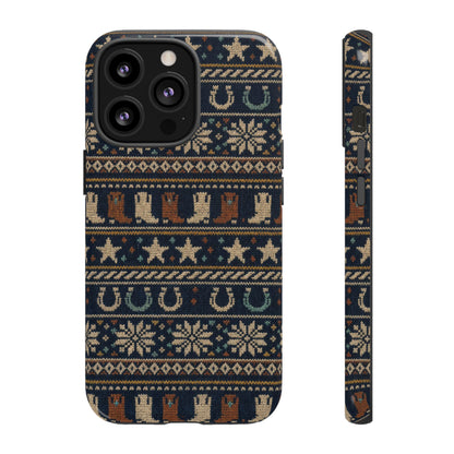 Fair Isle Boots Tough Case