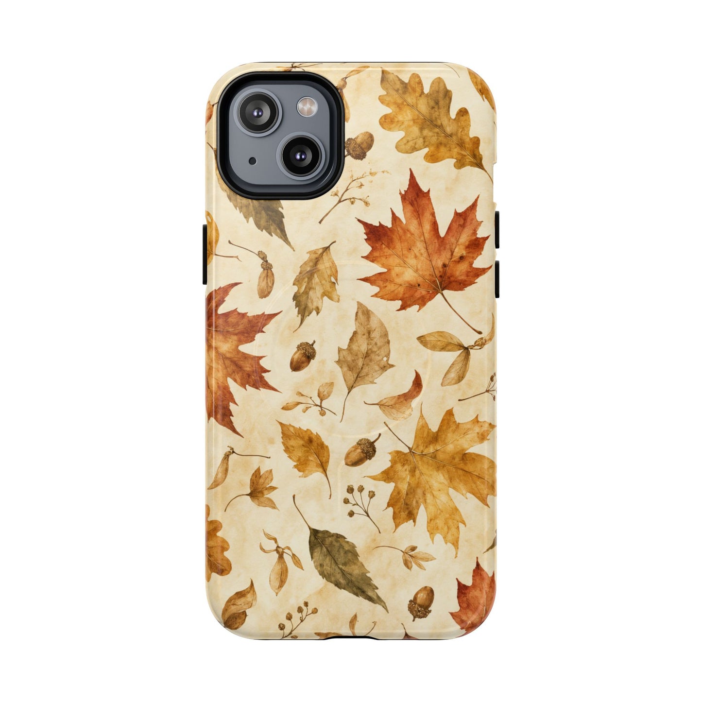 Golden Leaves Magnetic Case