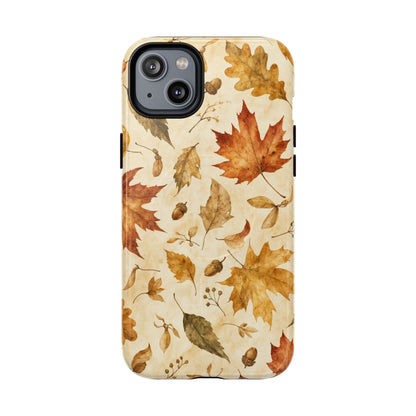 Golden Leaves Magnetic Case