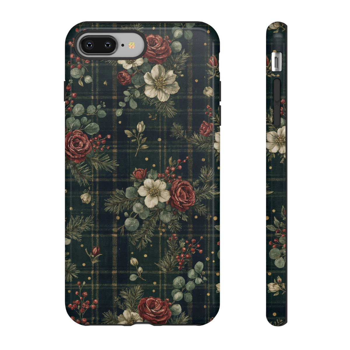 Tartan Roses Tough Case
