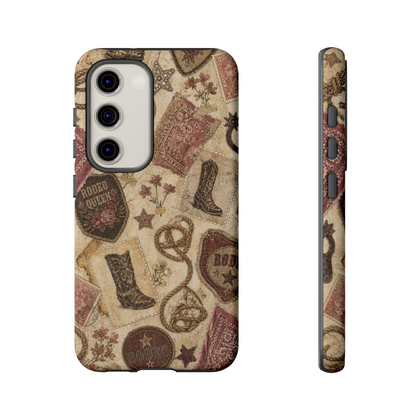 Cowgirl Collage Tough Case