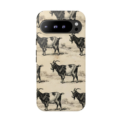 Vintage Goats Tough Case