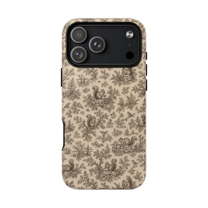 Squirrel Toile Magnetic Case