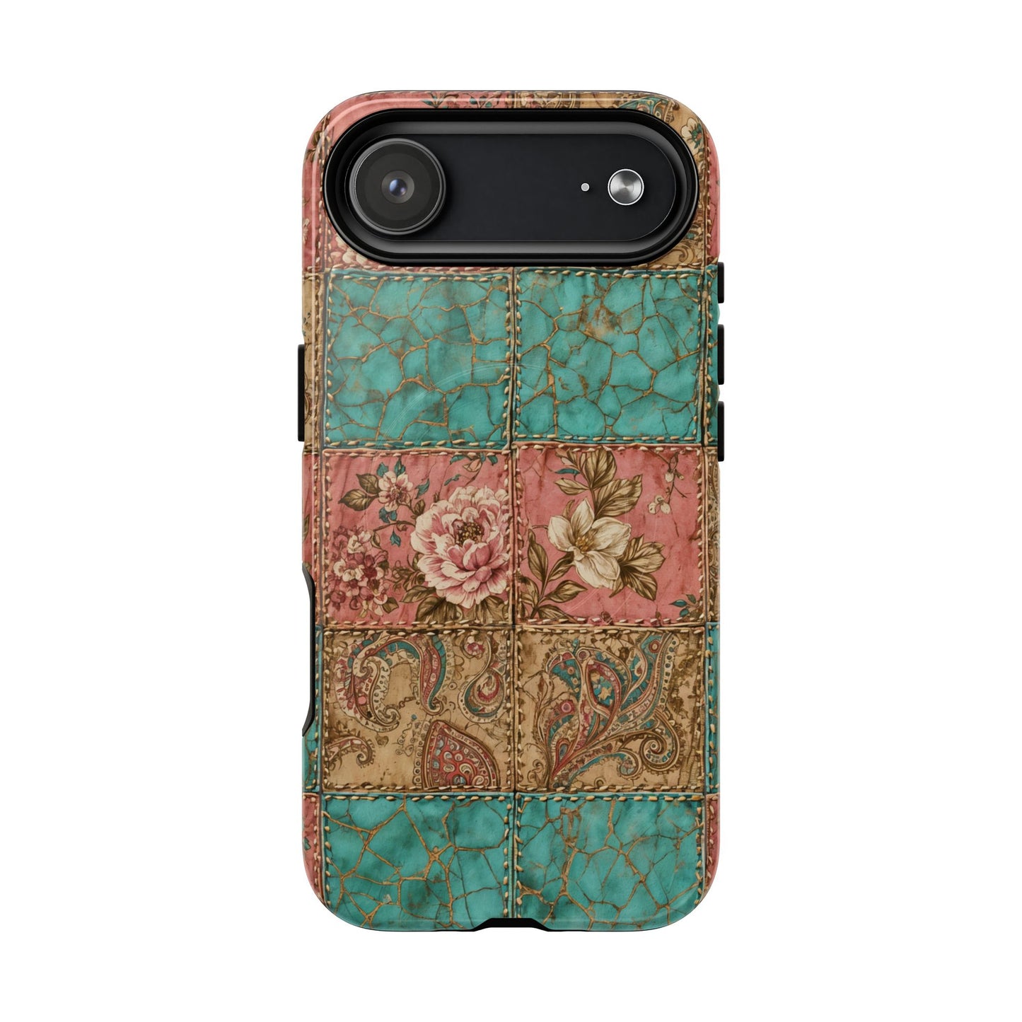 Turquoise Paisley Magnetic Case
