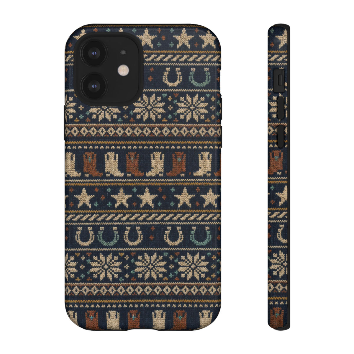 Fair Isle Boots Tough Case