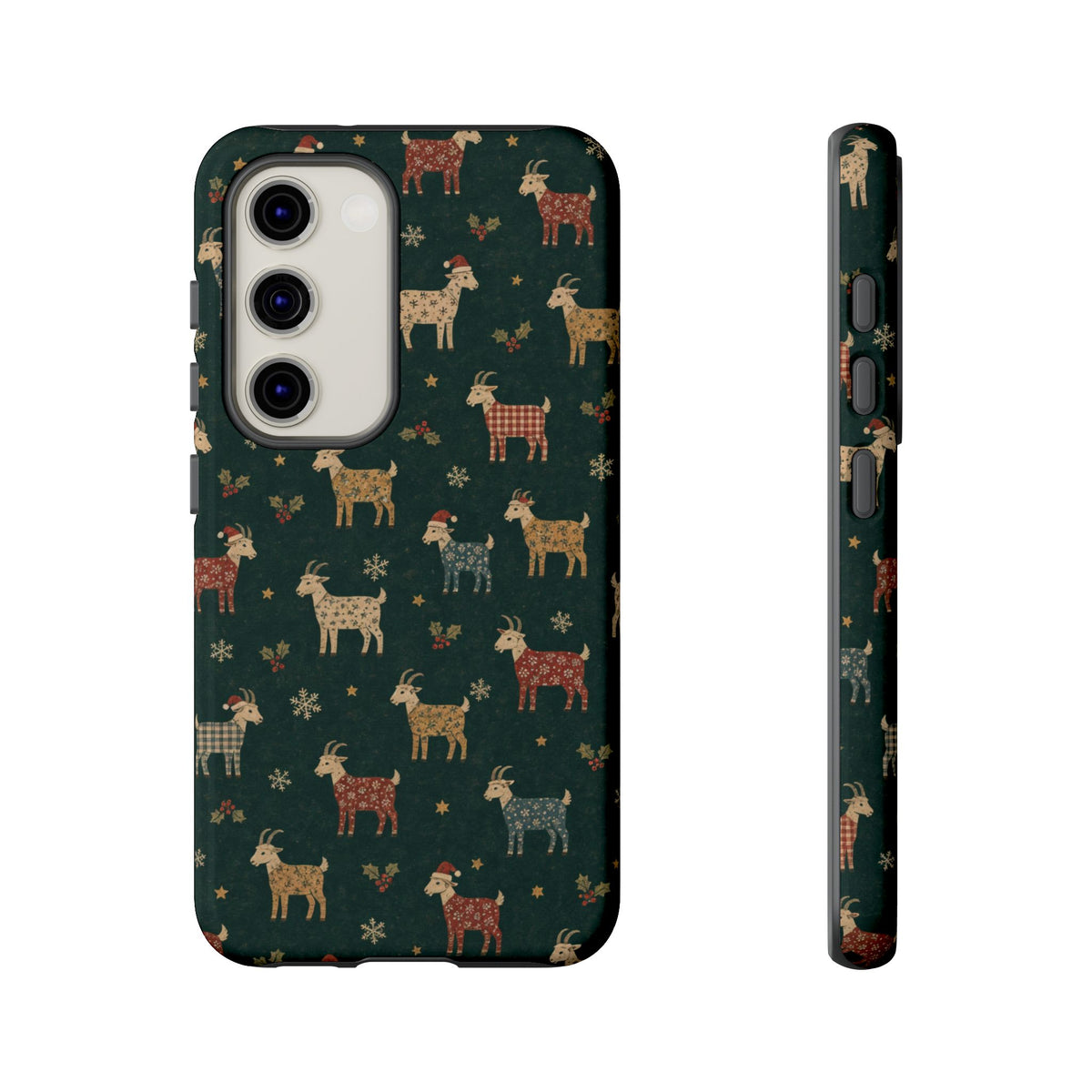 Yuletide Goats Tough Case