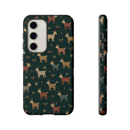 Yuletide Goats Tough Case