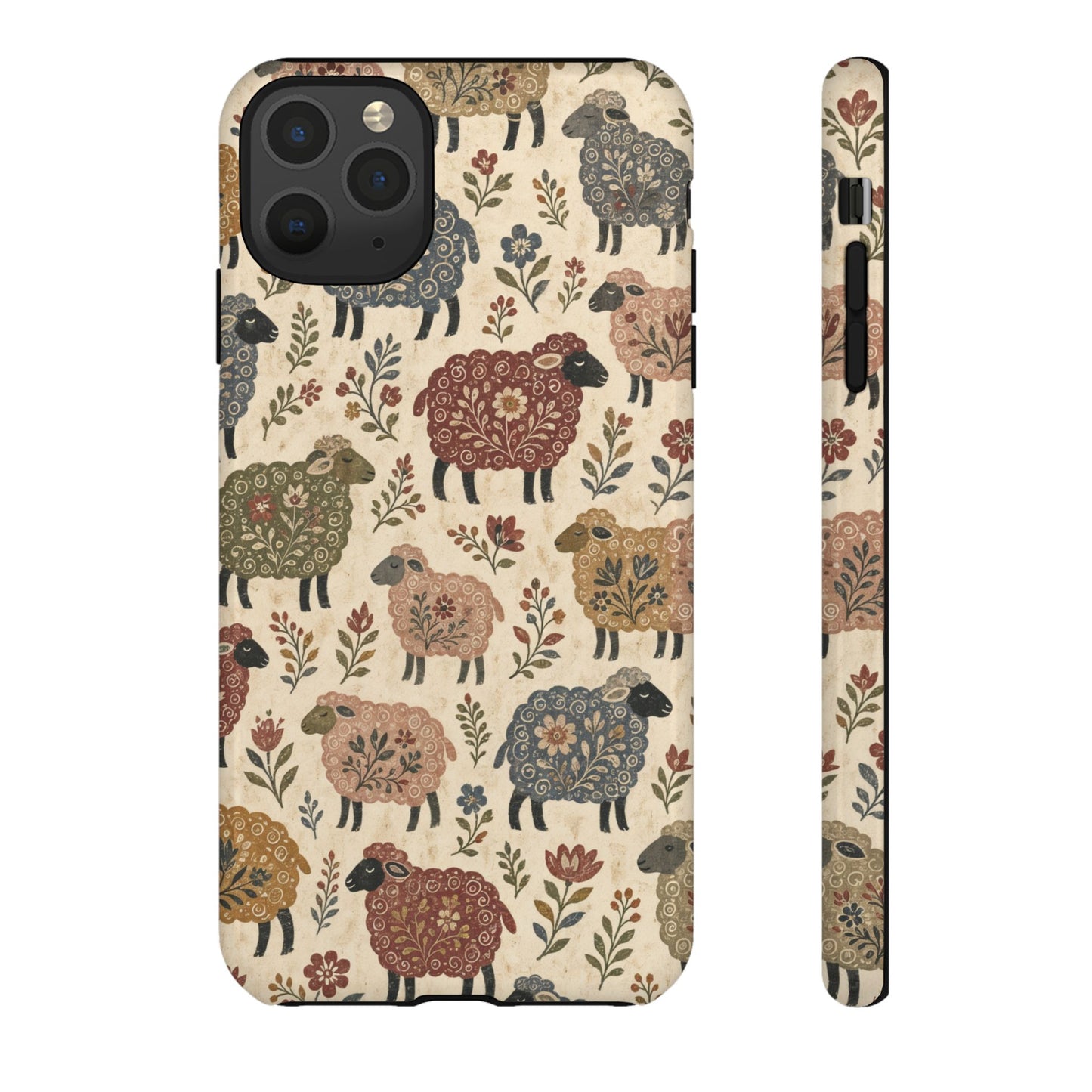 Folk Sheep Tough Case
