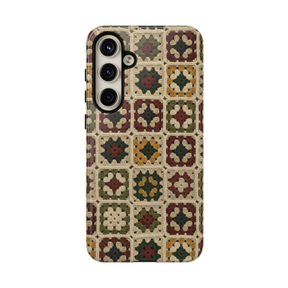 Christmas Granny Square Tough Case