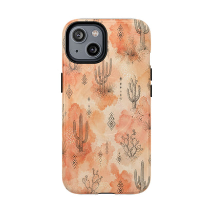 Watercolor Cactus Magnetic Case
