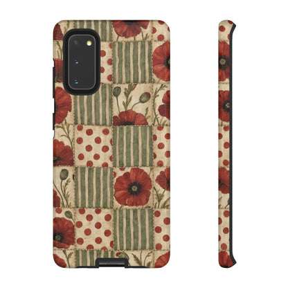 Poppy Patchwork Tough Case