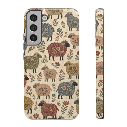 Folk Sheep Tough Case