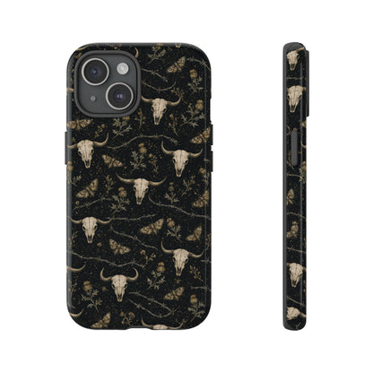 Bull Skull Barbwire Tough Case