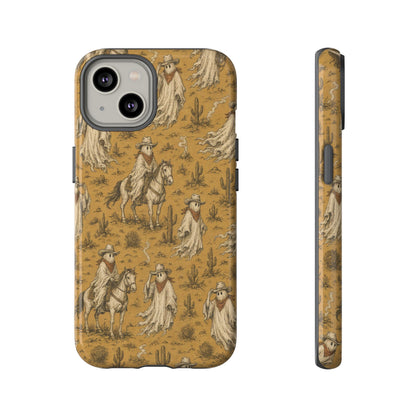 Ghost Cowboy Toile Tough Case