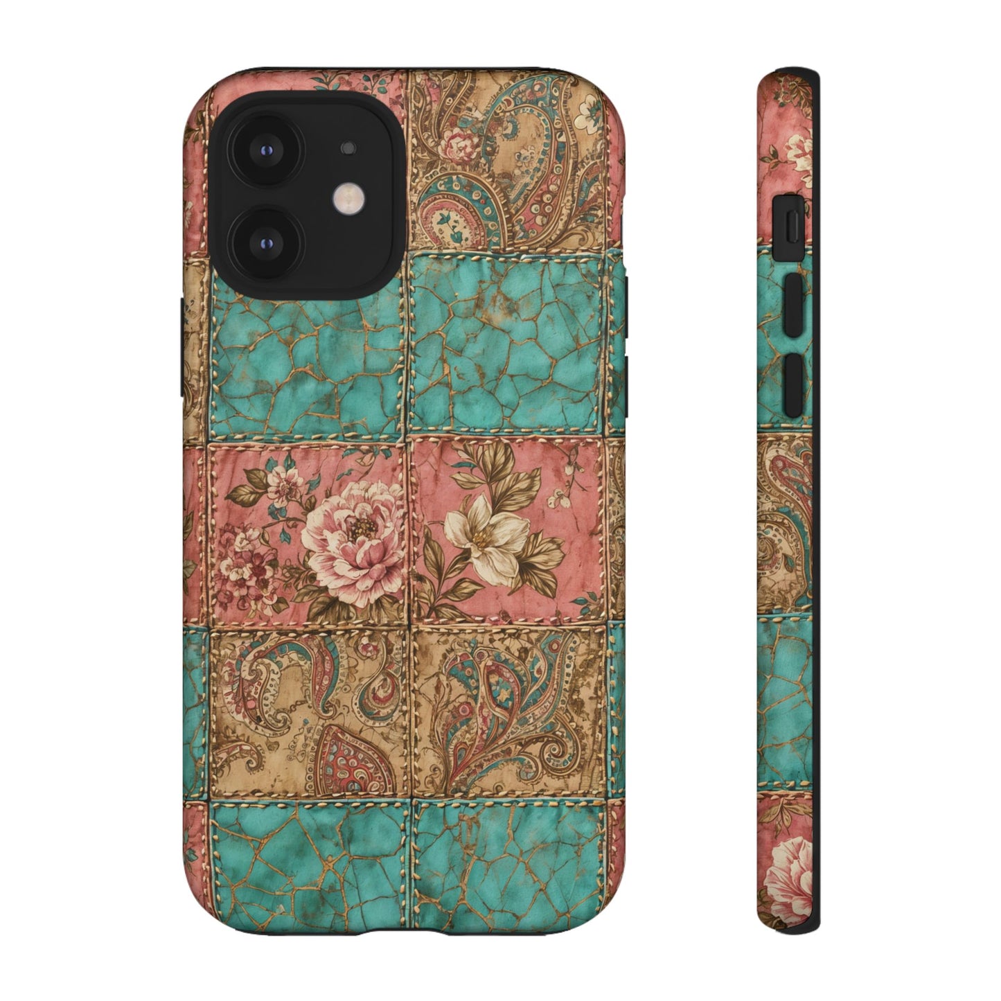 Turquoise Paisley Tough Case