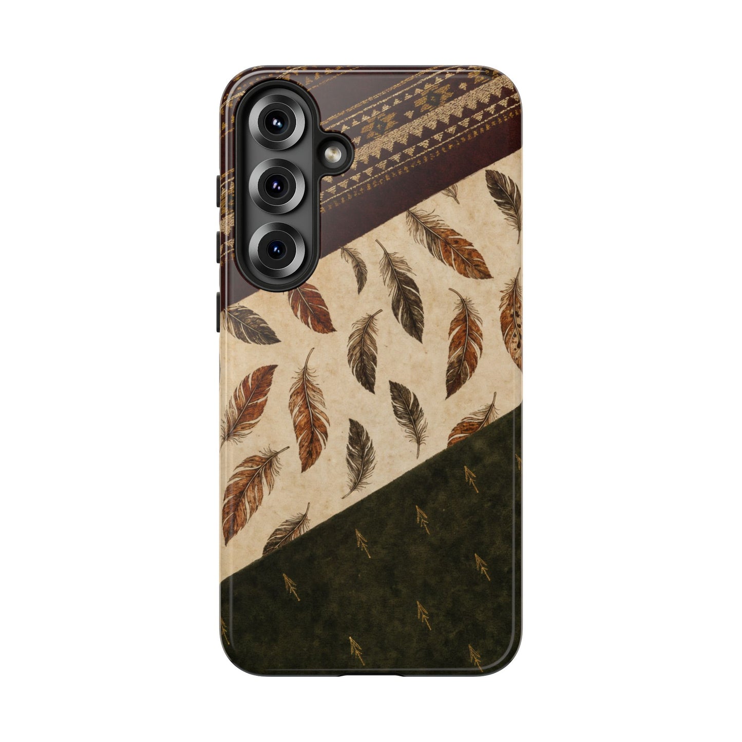 Feather Aztec Swaths Tough Case