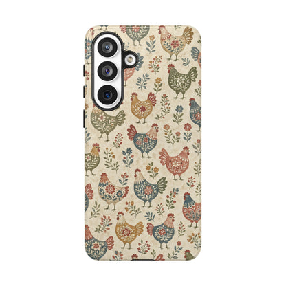 Calico Hens Tough Case