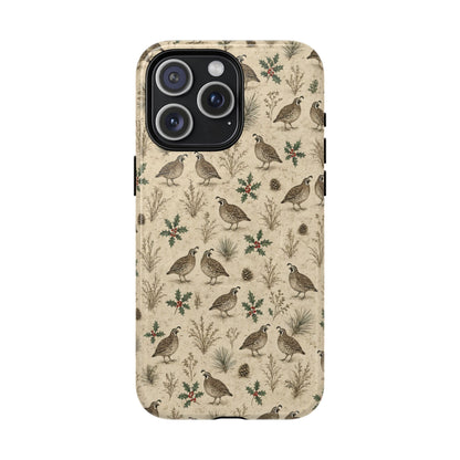 Winter Quail Magnetic Case