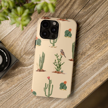 Western Cactus Phone Case