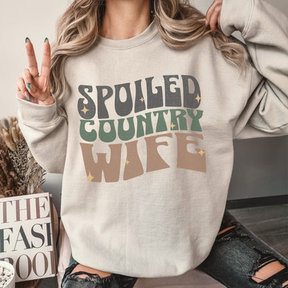 Spoiled Country Wife Sweatshirt