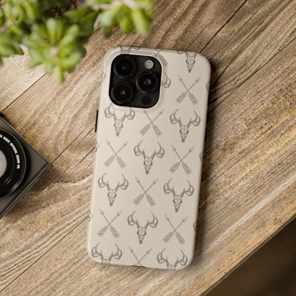 Deer Skull Arrows Phone Case