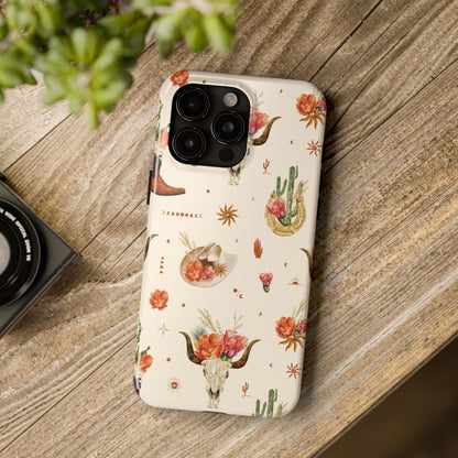 Western Floral Phone Case