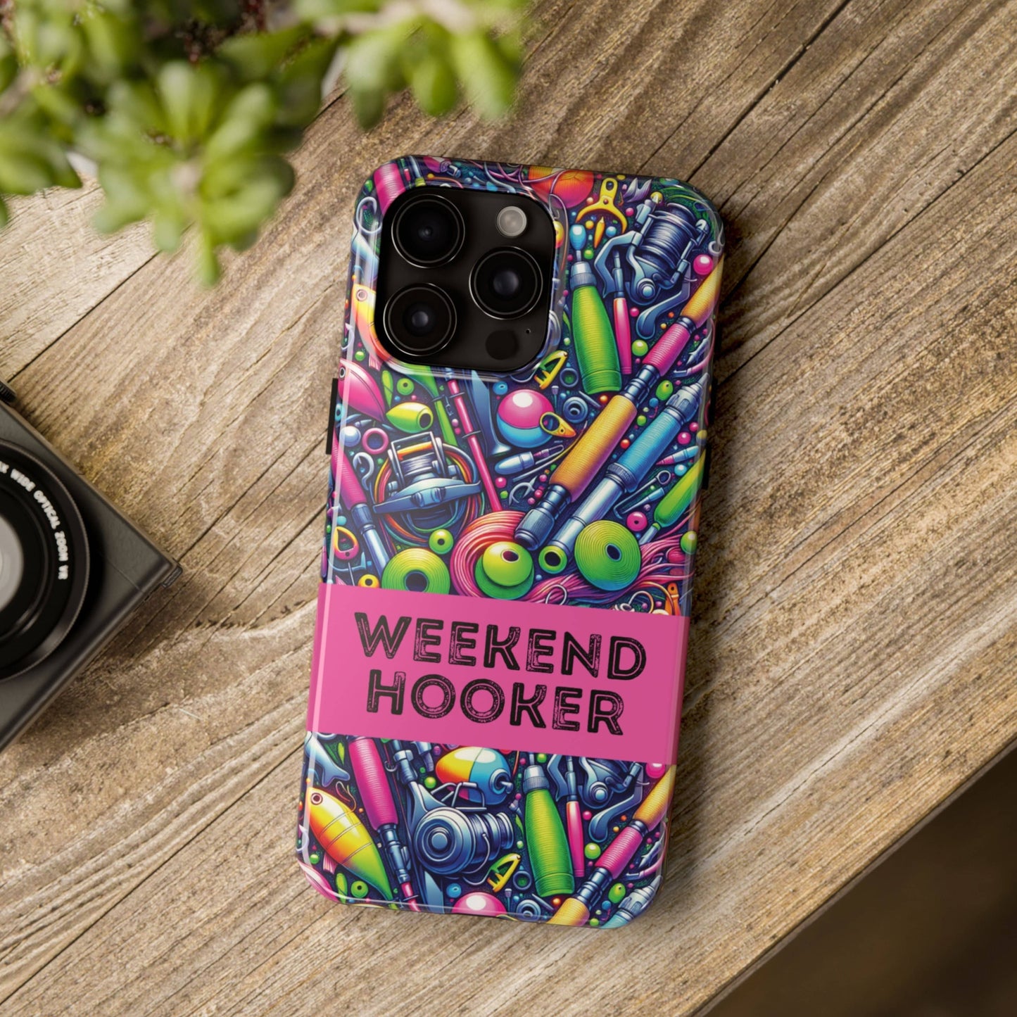 Weekend Hooker Neon Phone Case