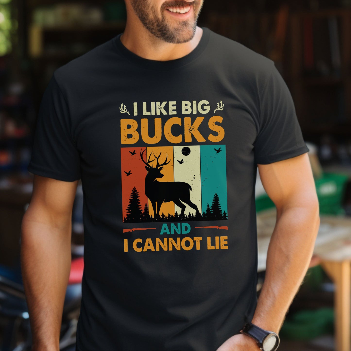 I Like Big Bucks and I Cannot Lie T-shirt