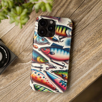 Colorful Fishing Lures Phone Case