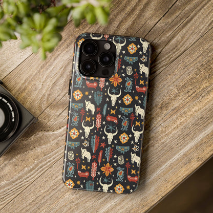 Colorful Western Phone Case