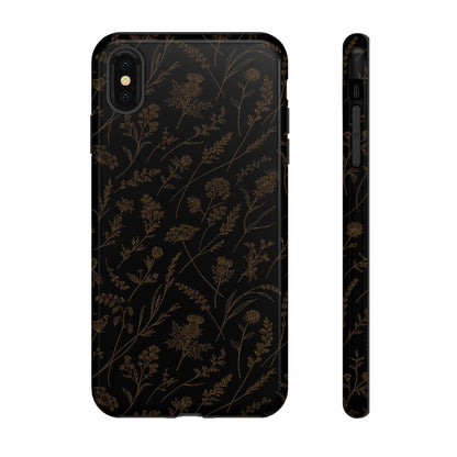 Gold Wildflowers Tough Case