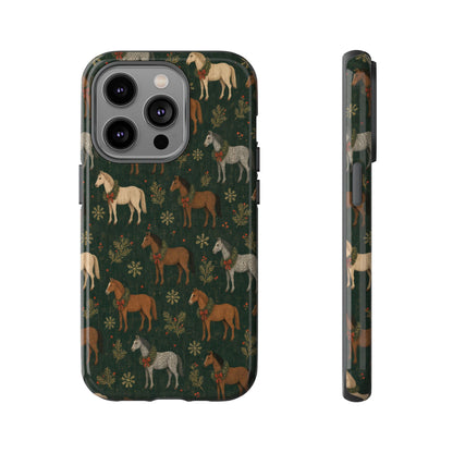 Wreath Horses Tough Case