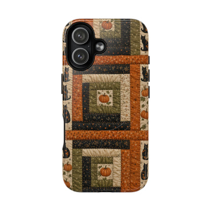 Halloween Quilt Magnetic Case