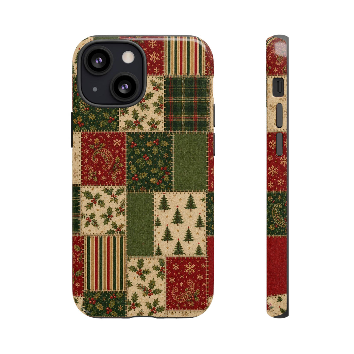 Holiday Patchwork Tough Case