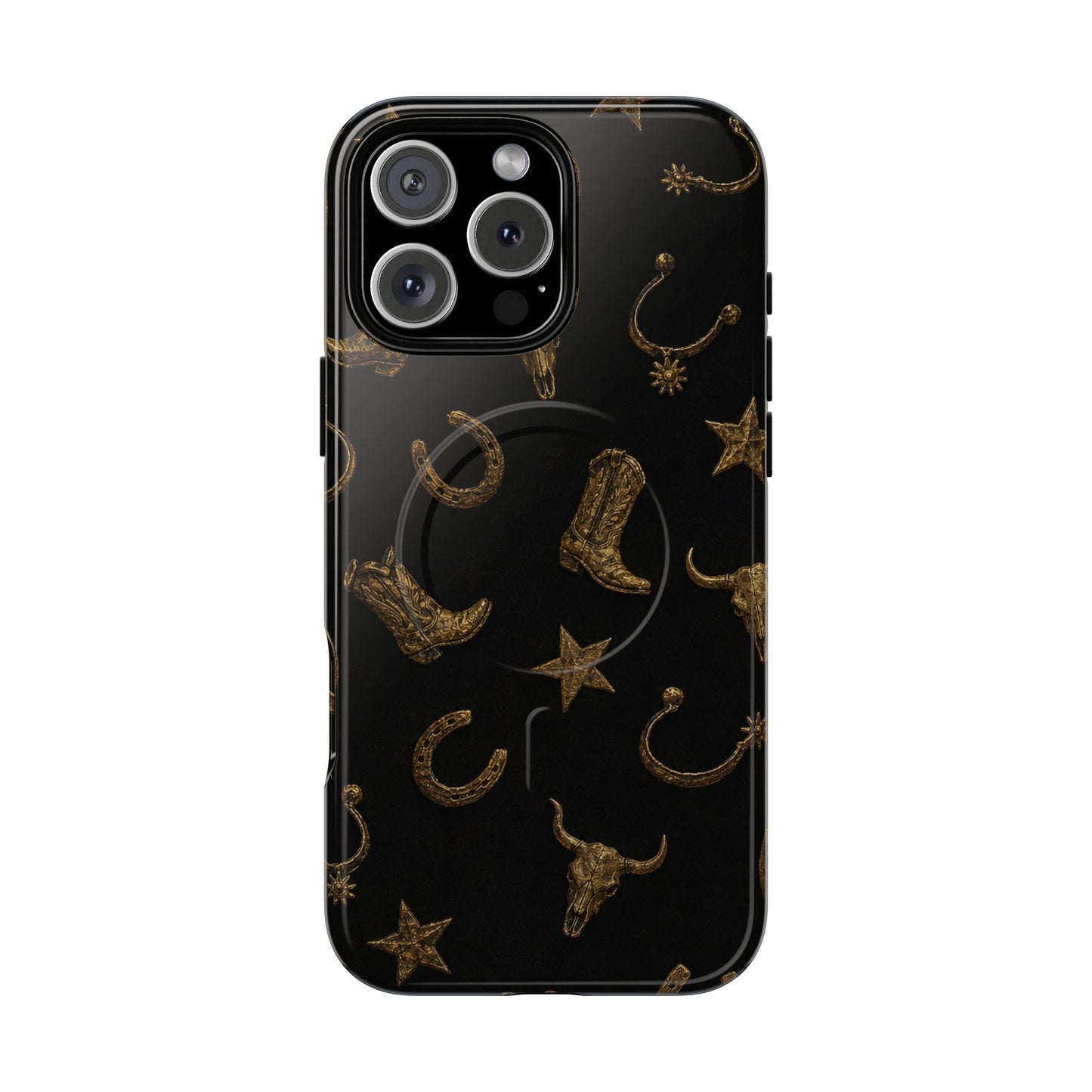 Black Gold Magnetic Case