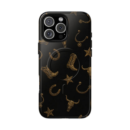 Black Gold Magnetic Case