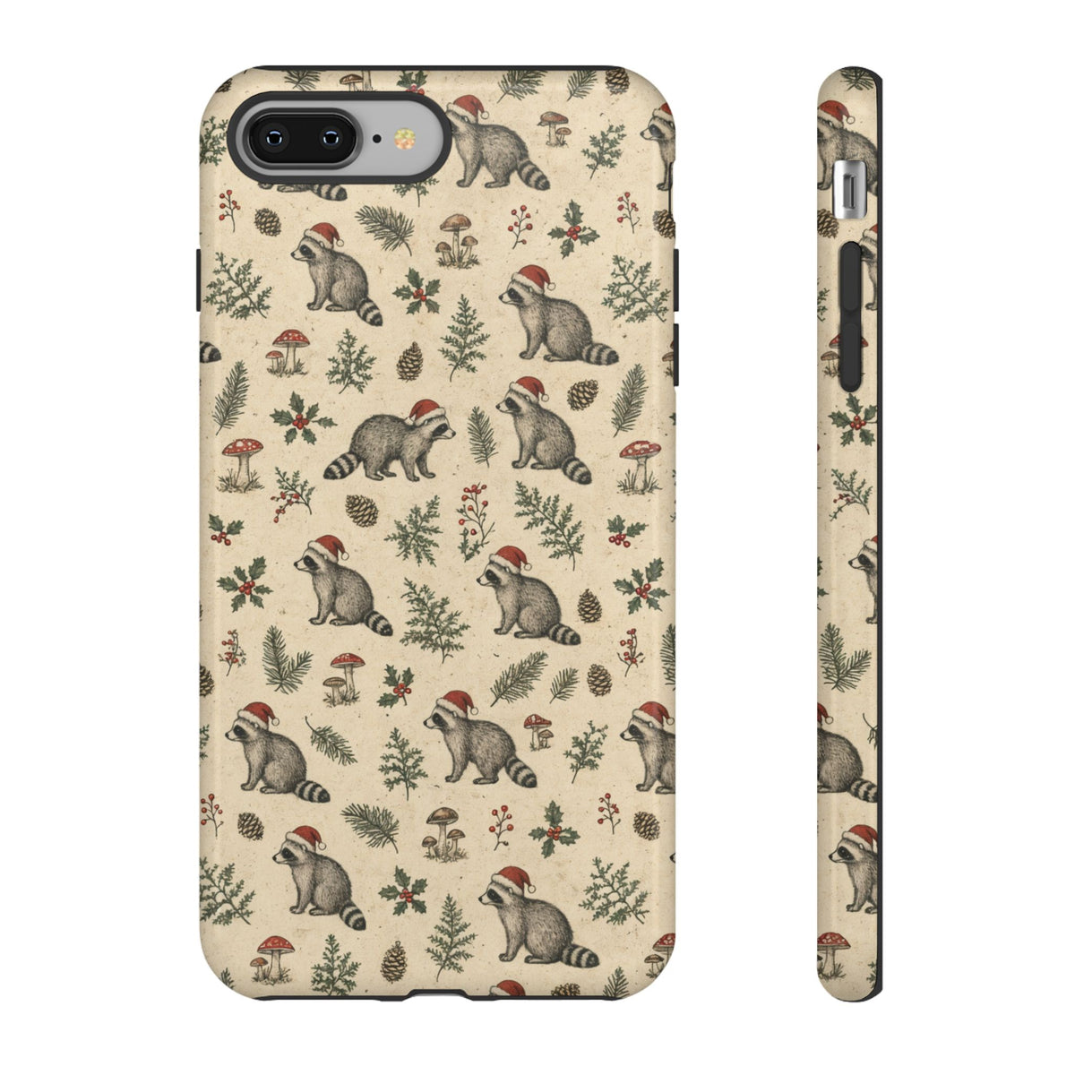 Santa Raccoons Tough Case