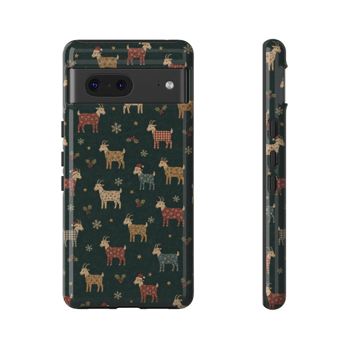 Yuletide Goats Tough Case