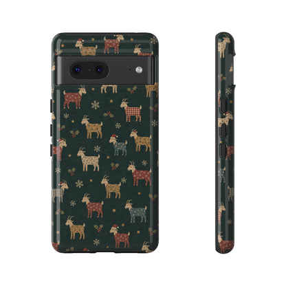 Yuletide Goats Tough Case
