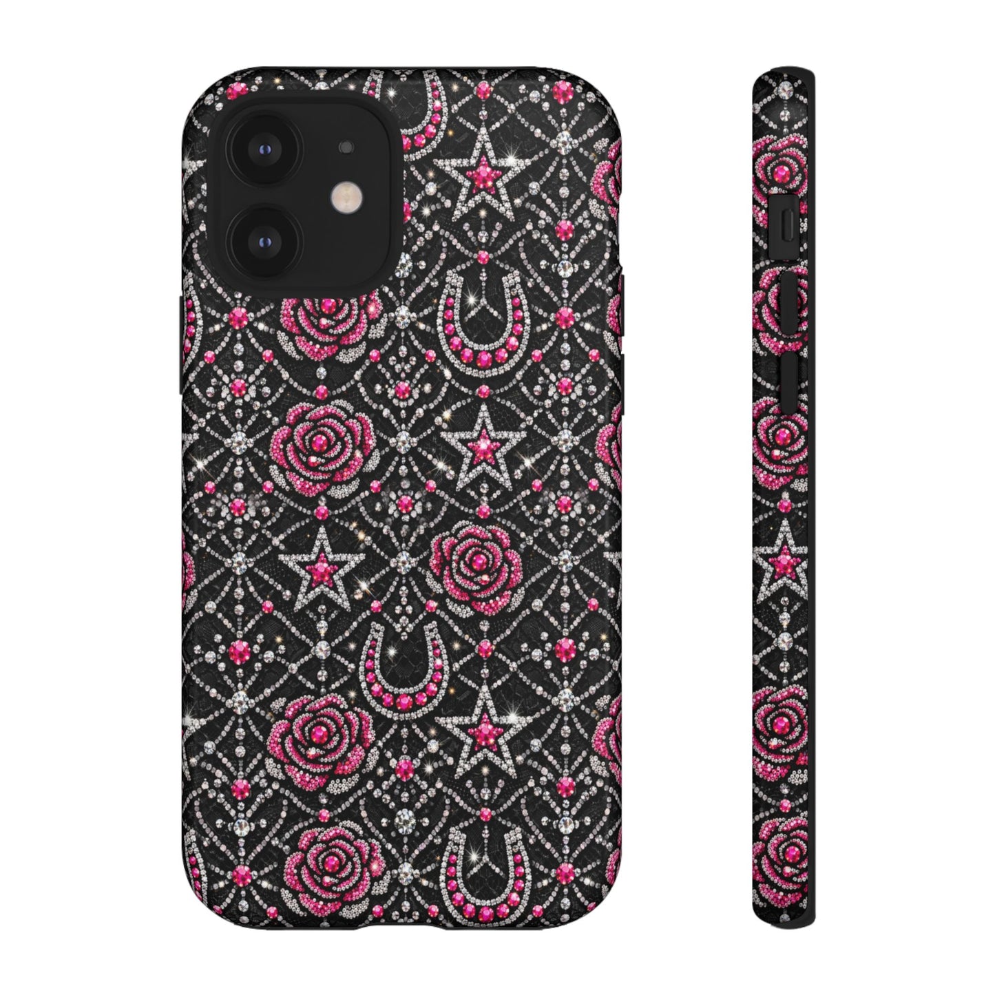 Rhinestone Rose Tough Case