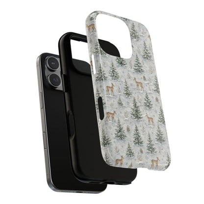 Winter Woodland Deer Magnetic Case