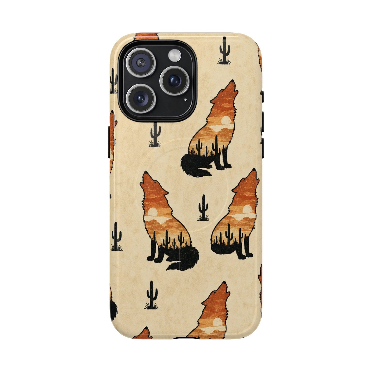 Desert Wolf Magnetic Case