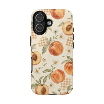 Peachy Gingham Tough Case
