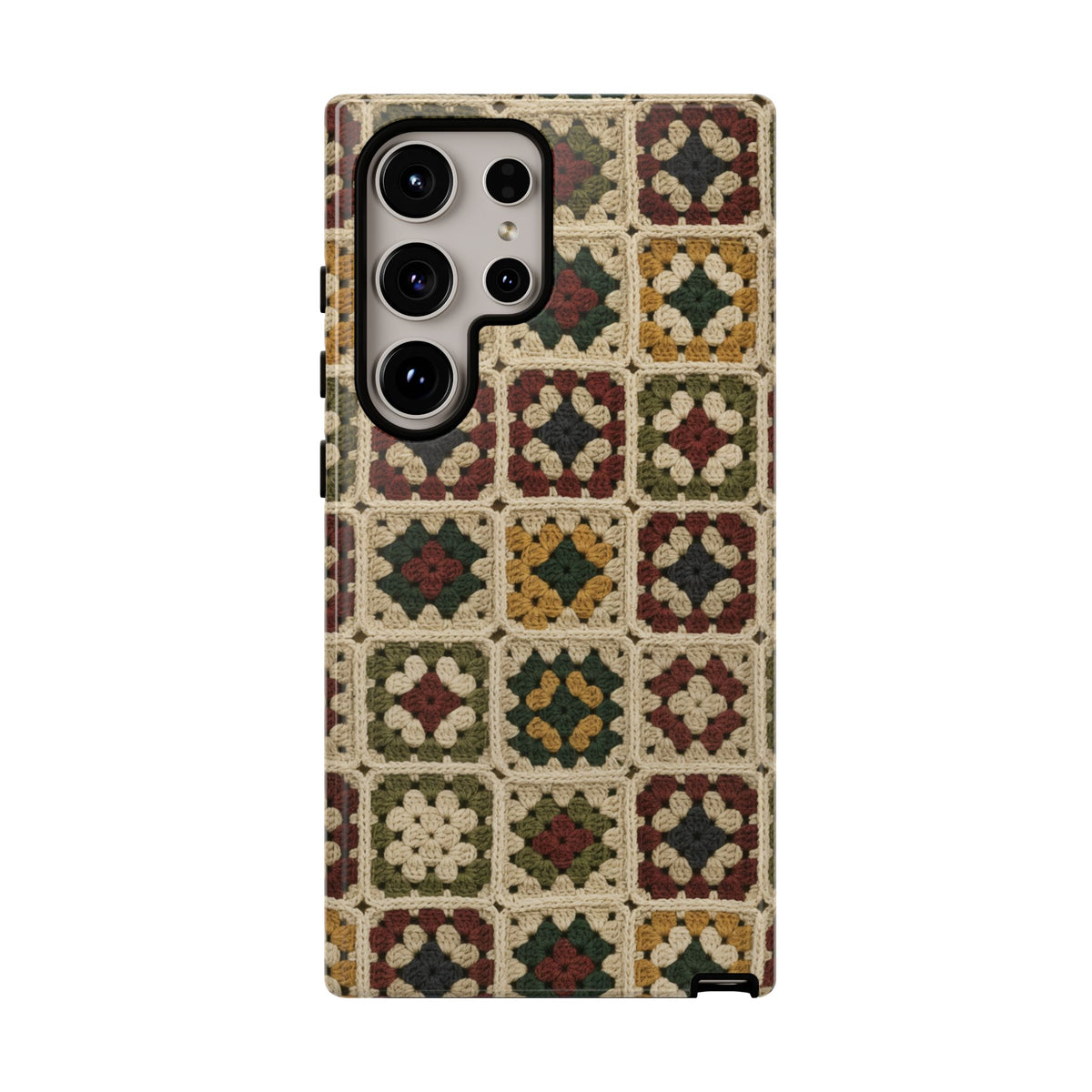 Christmas Granny Square Tough Case