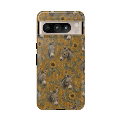 Donkey Sunflower Tough Case