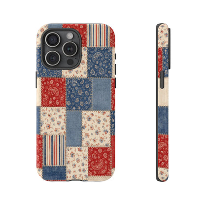 Patriotic Patchwork Tough Case