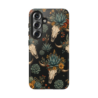 Desert Bloom Skull Tough Case