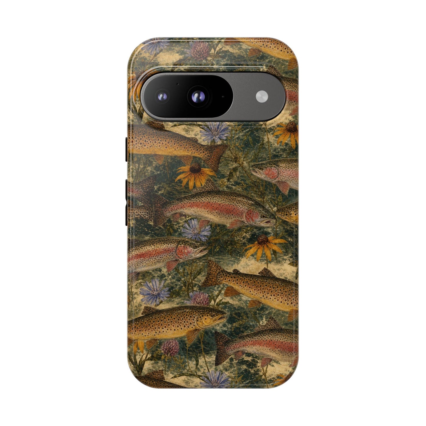 Floral Trout Tough Case