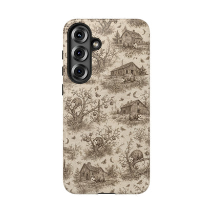 Opossum Toile Tough Case