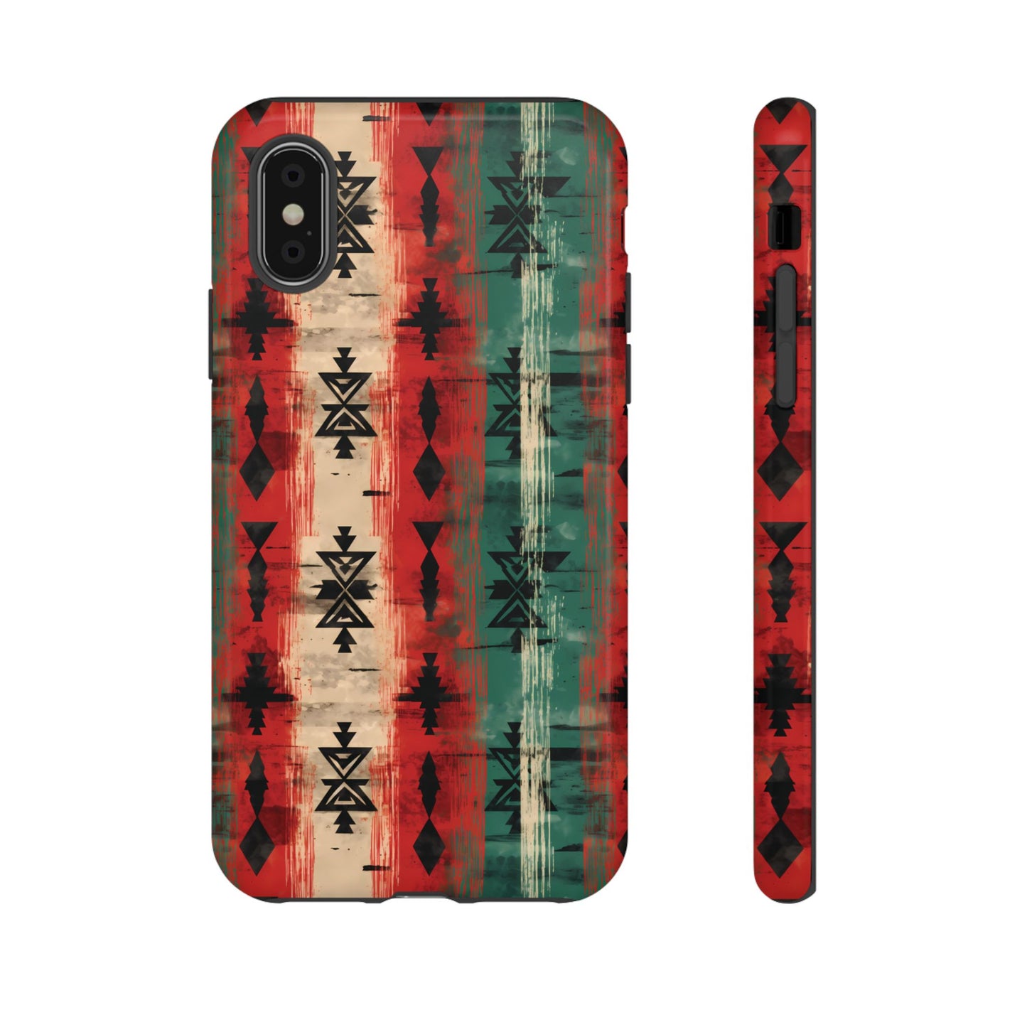 Christmas Grunge Aztec Tough Case